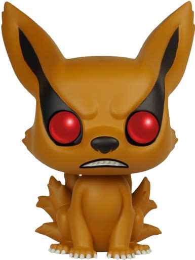 Download Vinyl Naruto Kurama Funko Pop Anime Png Image With No