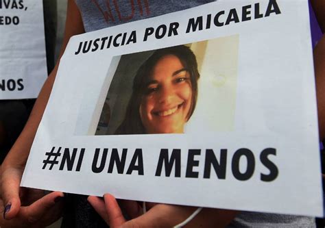 Conmoción En Argentina Por El Asesinato De Micaela García Una Activista Del Movimiento Ni Una