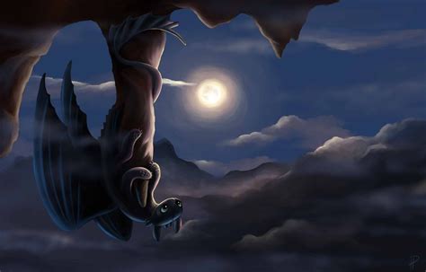 How To Train Your Dragon Night Fury Artwork Wallpaper