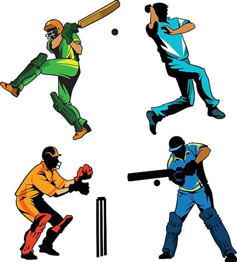 Cricket Bowler Illustrations Royalty Free Vector Graphics And Clip Art