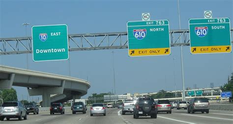 Interstate 10 Tx 8 Beltwaysam Houston Tollway To I 610 Wyoming Routes