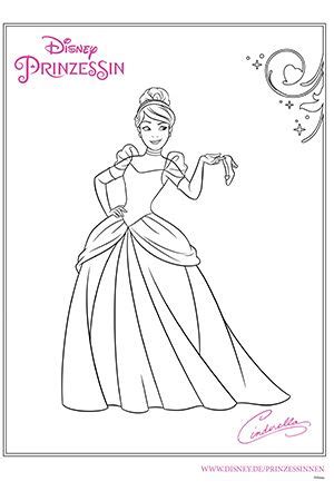 Disney Prinzessin - Cinderella | Disney princess coloring ...