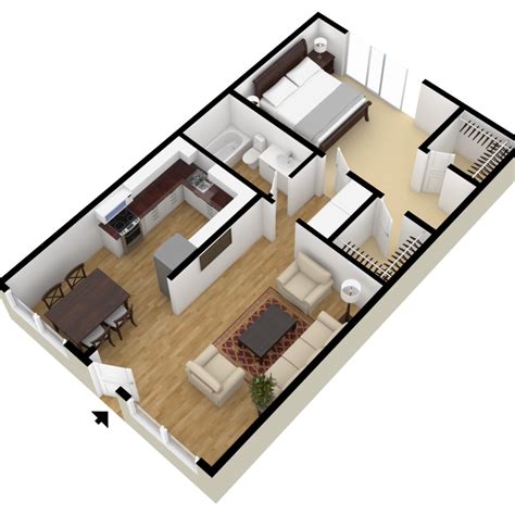 Sq Foot Apartment Floor Plan Floorplans Click