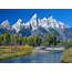 Rocky Mountains Grand Teton National Park Wyoming USA  Wallpapers13com