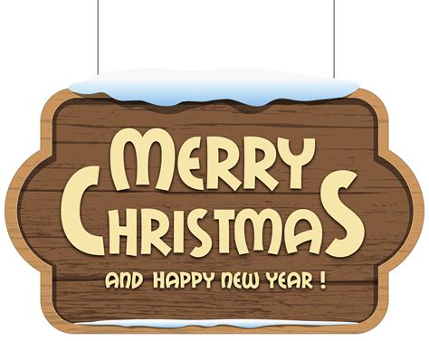 Clipart Christmas Sign Clipart Christmas Sign Transparent Free For