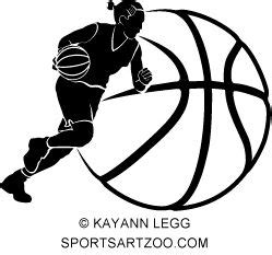 Female basketball silhouette coloring library. Girl Basketball Dribble Silhouette With Ball Background | Basketball shirt designs, Basketball ...