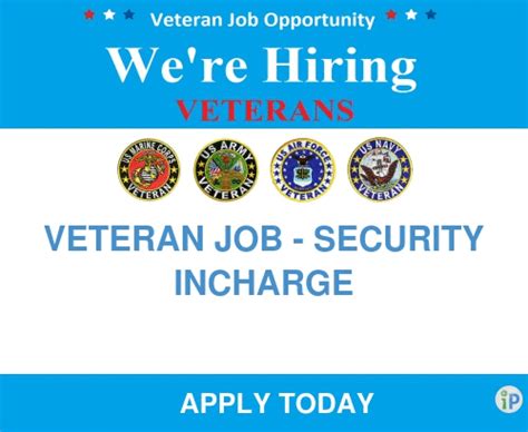 Veteran Job Security Incharge View Job Details Intropulse