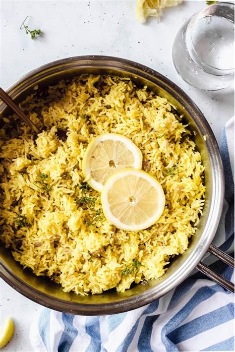 Greek Lemon Rice Recipe — Damn Spicy