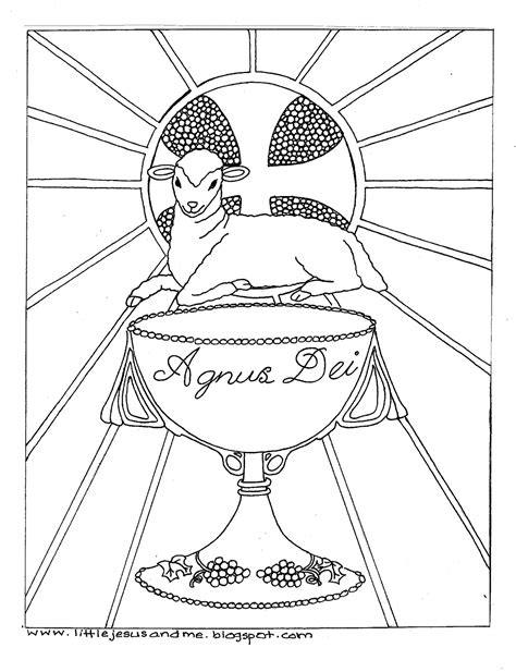 Only click the image listed below and the clear coloring page will certainly open in a new new tab. Lamb Of God Drawing at GetDrawings | Free download