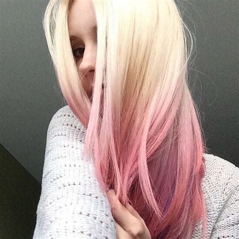 Pin By Eljay Esson On Hairspiration Pink Ombre Hair Hair Color Pink Pink Blonde Hair
