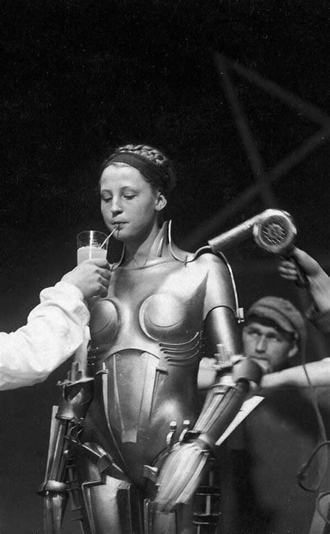 Brigitte Helm Takes A Break On The Set Of Metropolis 1926 Metropolis