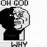 Oh God Why Meme Text Face | Cool ASCII Text Art 4 U