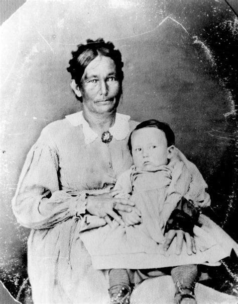 Delaware Indian Mother Holding Daughter Delaware Indians Native