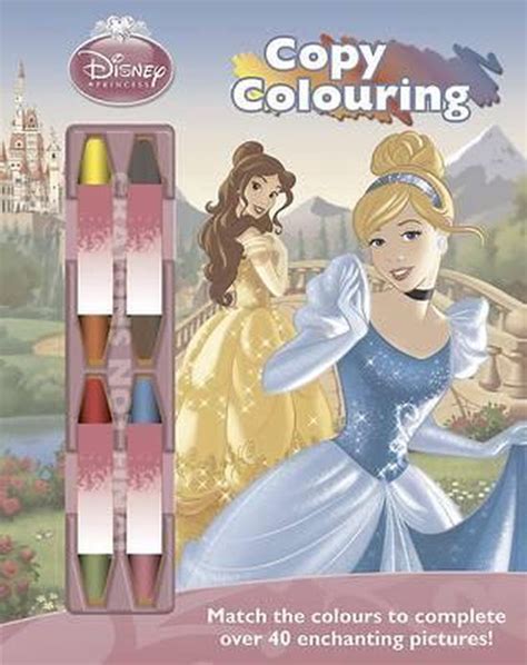 Disney Princess Copy Colouring Parragon Books Ltd 9781472307729