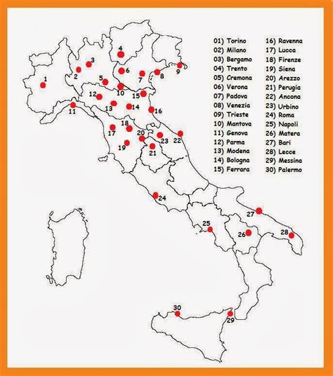 Come si chiamano gli abitanti di ogni regione? CARTINA MUTA ITALIA REGIONI E CAPOLUOGHI - Wroc?awski ...