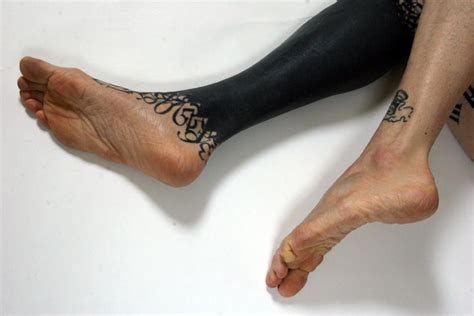 Share More Than 69 Alphabet Leg Tattoo Guy Ineteachers