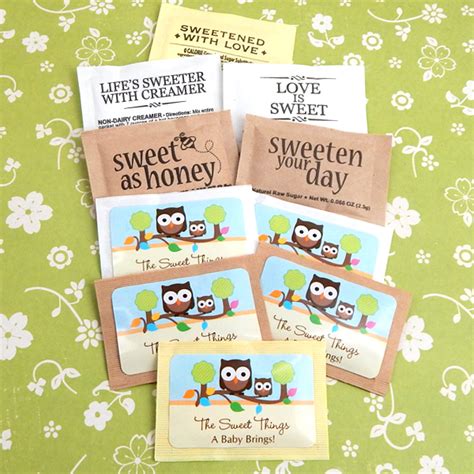 Personalized Baby Shower Coffee Bar Essentials Set Of 500 Famous Favors