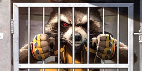 Rocket Raccoon Just Took Down Spider Man