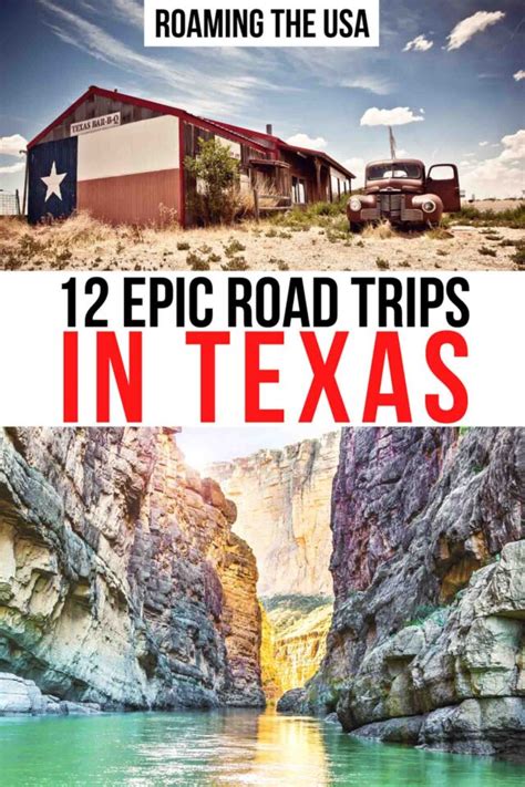 Road Trips In Texas For Your Bucket List Roaming The Usa