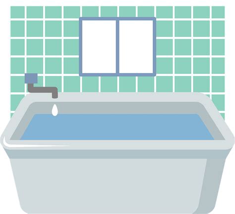 Download High Quality Bathtub Clipart Blue Transparen