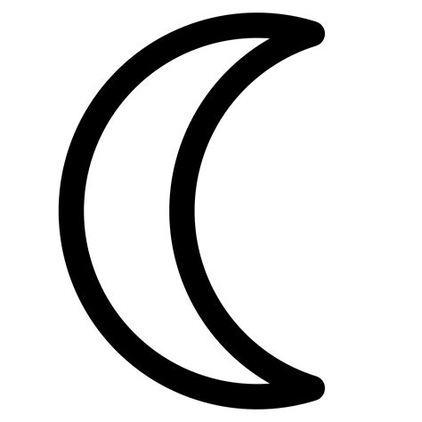 Mond Symbol Clipart Best