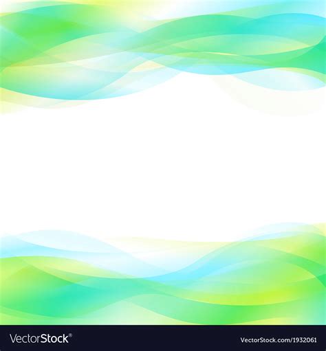 Blue And Green Abstract Background Royalty Free Vector Image