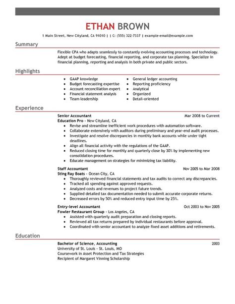 General resume objective bullet examples. Accountant Resume Examples {Created by Pros} | MyPerfectResume