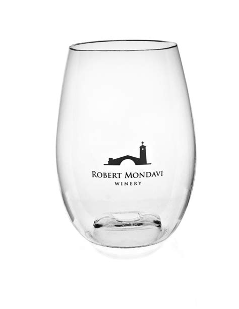 Custom Govino Robert Mondavi Winery Govino Stemless Wine Glass Wine