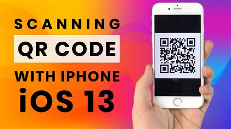 How to scan a qr code on iphone and ipad. How to scan qr code with iphone - iOS 13 - YouTube