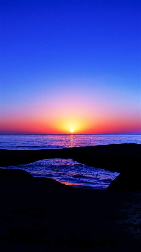 Blue Sunset Wallpapers Wallpaper Cave