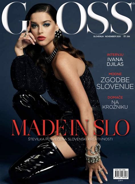 Gloss Magazine November 2020 Cover By Patrick Klinc Gloss Magazine