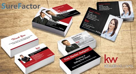 We are an approved vendor and feature a wide variety of business card stocks and free template designs that can be customized for your real estate office. Keller Williams Real Estate Business Card Templates ...