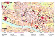 Glasgow City Centre Map - Map Of The World