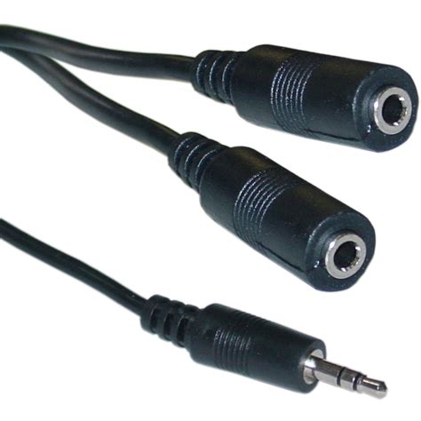 A wide variety of audio cable 3 5mm options are available to you, such as packing, connector color, and connector type. 6ft Mini 3.5mm Stereo Y Cable, Male to Dual Female 3.5mm
