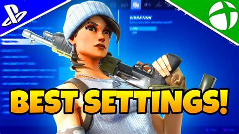 60fps Console Gameplay The Best Controller Settings For Fortnite