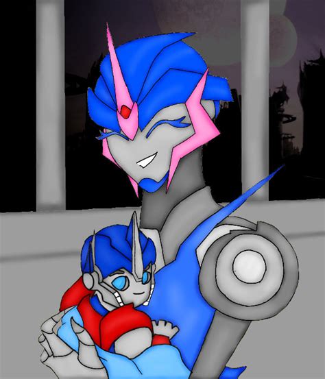 Arcee With Our Son Orion By Mik01990 On Deviantart