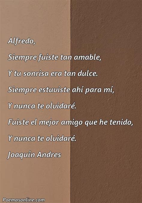 Cinco Poemas Para Alfredo Poemas Online