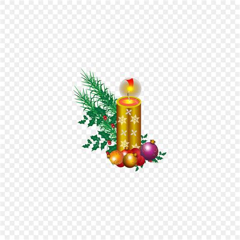 Transparent Candle Vector Png Images Christmas Candle Transparent
