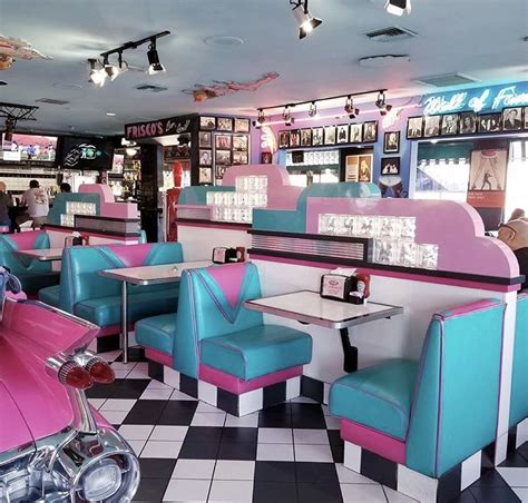 Pin By Amanda Squiassi Coffin On Carhop Style Retro Diner Diner