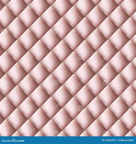 Pink Quilted Seamless Pattern Stock Vector Illustration Of Abstract