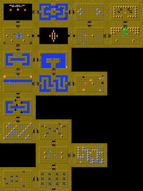 The Legend Of Zelda Dungeon Maps Zelda Central