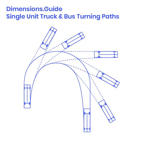 Single Unit Truck Bus 20 Wb Dimensions And Drawings