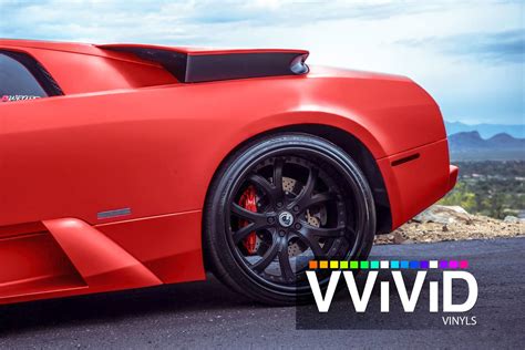 The chrome film is applied the same as a standard cast vinyl. VViViD Red Satin Chrome Car Wrap 3ft x 5ft Stretch Conform ...
