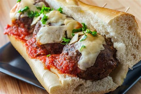 Crazy Good 5 Ingredient Meatball Sandwich Recipe Thatll Fill You Up On