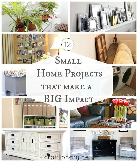 12 Diy Small Home Projects Big Impact Craftionary