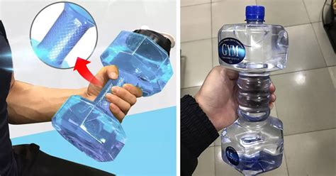 You Can Now Get A Dumbbell Shaped Water Bottle To Help Stay Hydrated