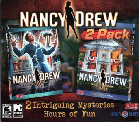 Legacy Games Nancy Drew Alibi In Ashes The Deadly Device Pc
