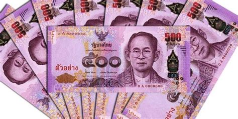 Neue Banknoten In Thailand 500 Baht Schein Im Umlauf Phuket Trip