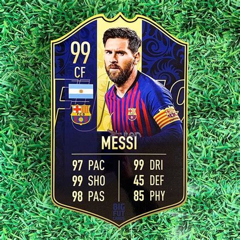 The Badge For Messi Is Shown On Grass