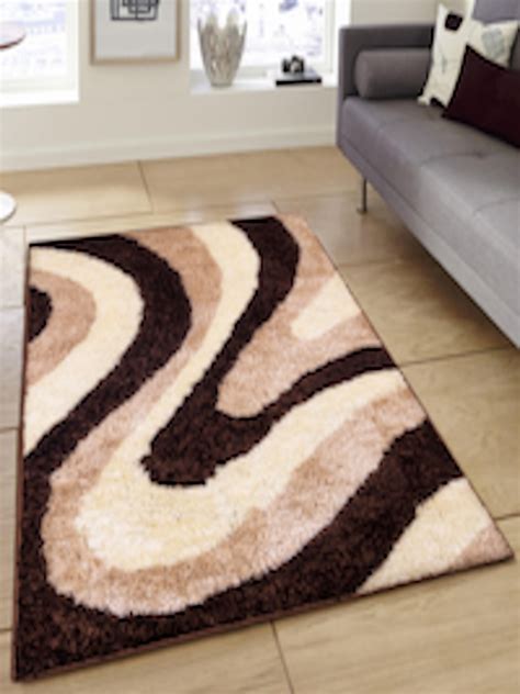 Buy Story@home Brown & Beige Printed Carpet - Carpets for Unisex ...